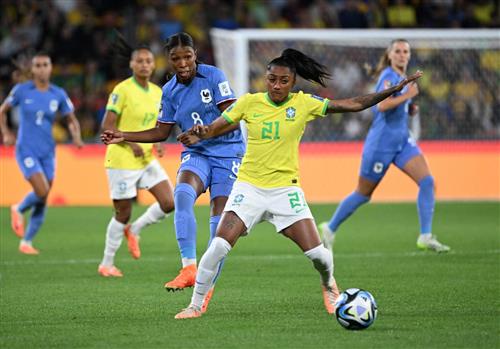France Women's Football Team vs Brazil Women's Football Team Historical Score