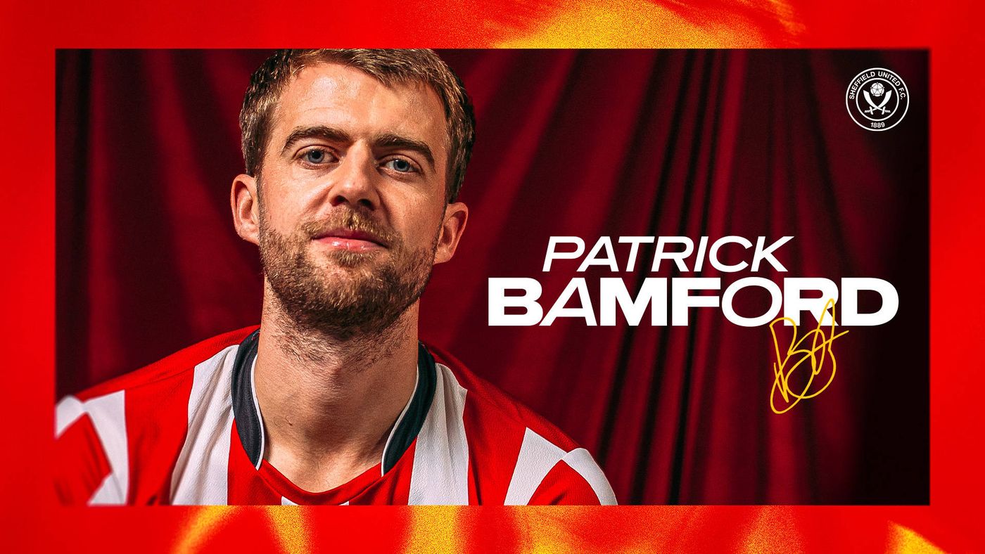 Official: Former England international Bamford joins Sheffield United on a free agency, contract until January next year