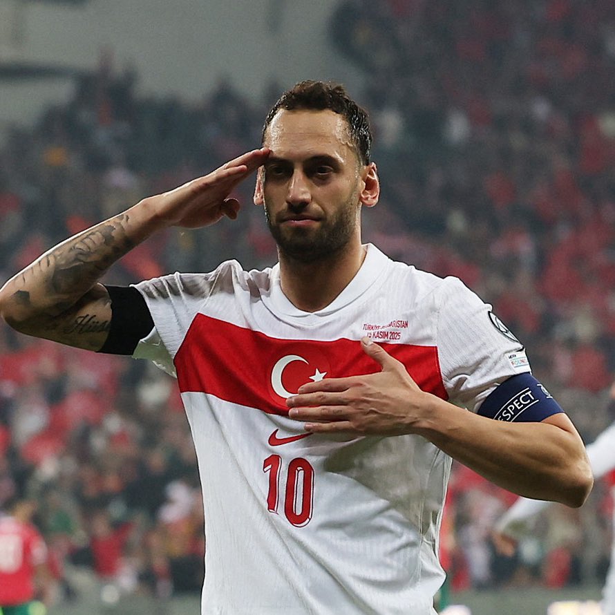 Master of Twelve Codes! Türkiye captain Calhanoglu has made 35 of 38 penalties for 12 yards in the past 8 years