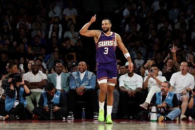 It’s up to you! Dillon made 3 of 7 three-pointers in the half and contributed 15 points.