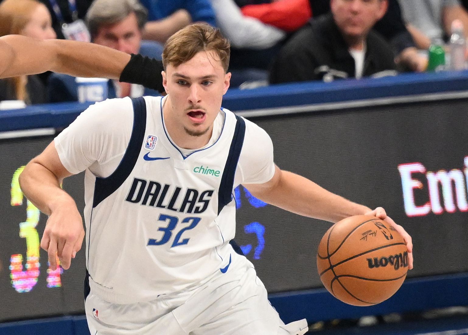 Flagg became the youngest player to score 100+ rebounds, 20+ assists and 20+ after becoming James.