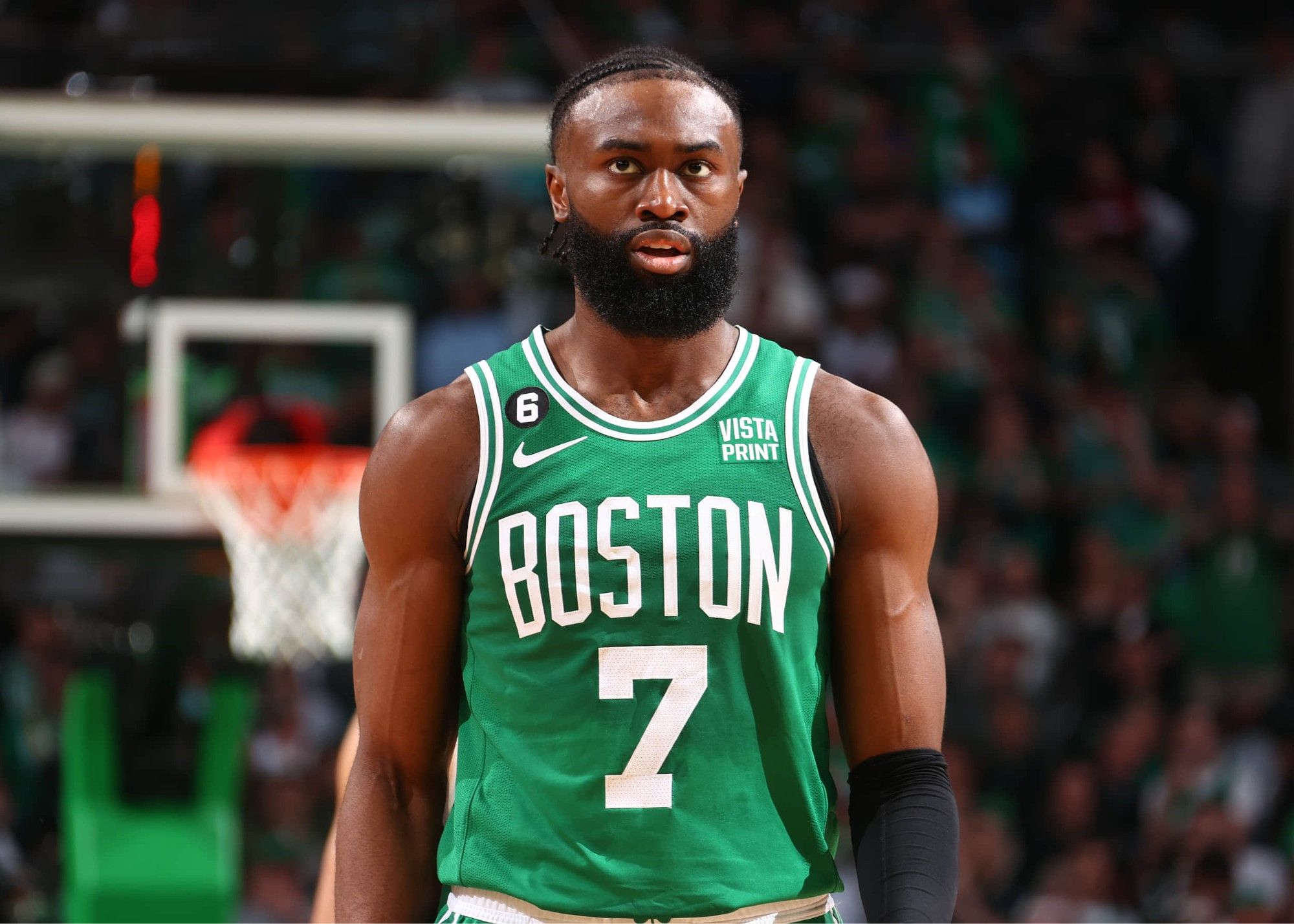 Brown scored an efficient 24 points in the half, and the Celtics beat the Wizards 44-23 in a single quarter.