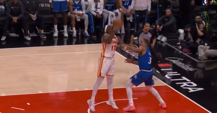 Bain: I was running for the ball and accidentally hit Okongwu. I didn’t expect to be ejected.