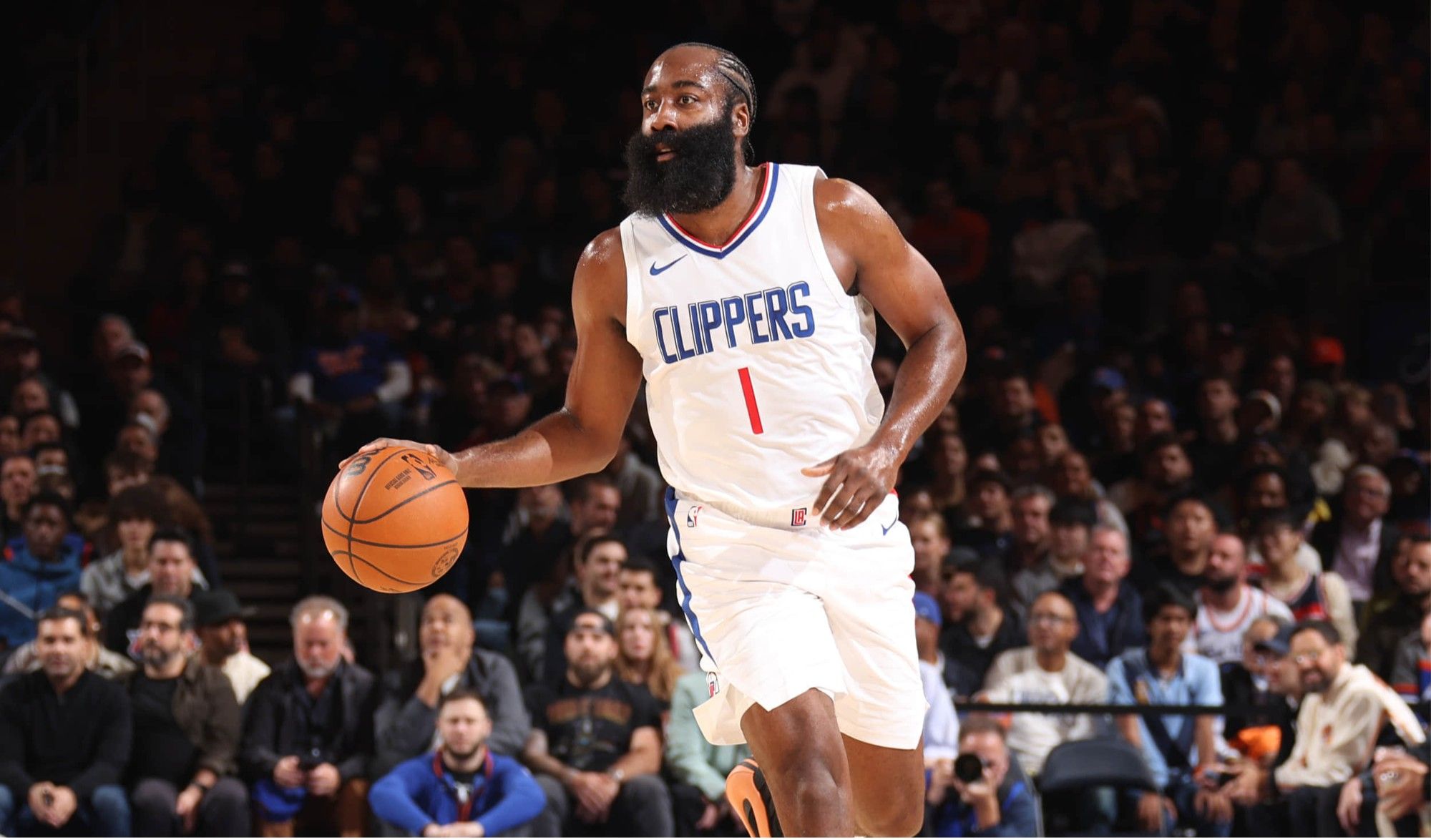 Breaking multiple records! Harden scored 40+ triple-doubles, the first in Clippers history